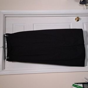Banana Republic Factory black wide leg pants size 10